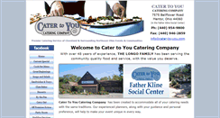 Desktop Screenshot of cater-to-you.com